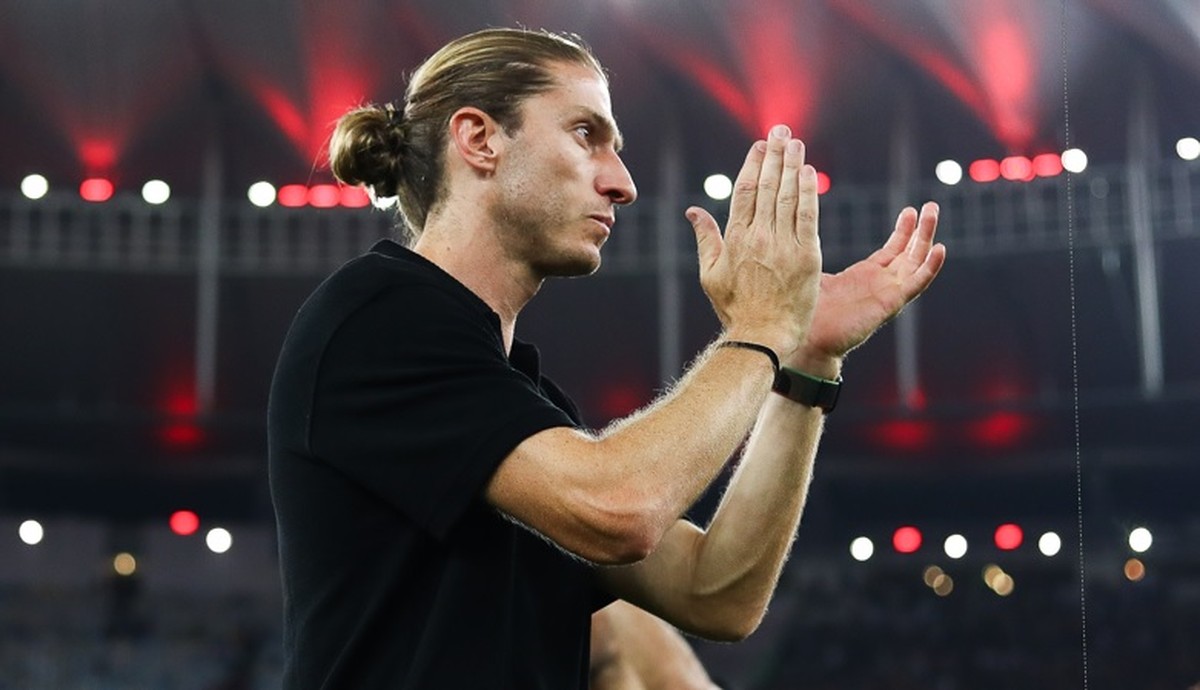 Flamengo e Filipe Luis finalizam detalhes para renovação até 2026 Filipe Luis (Foto: Flamengo)