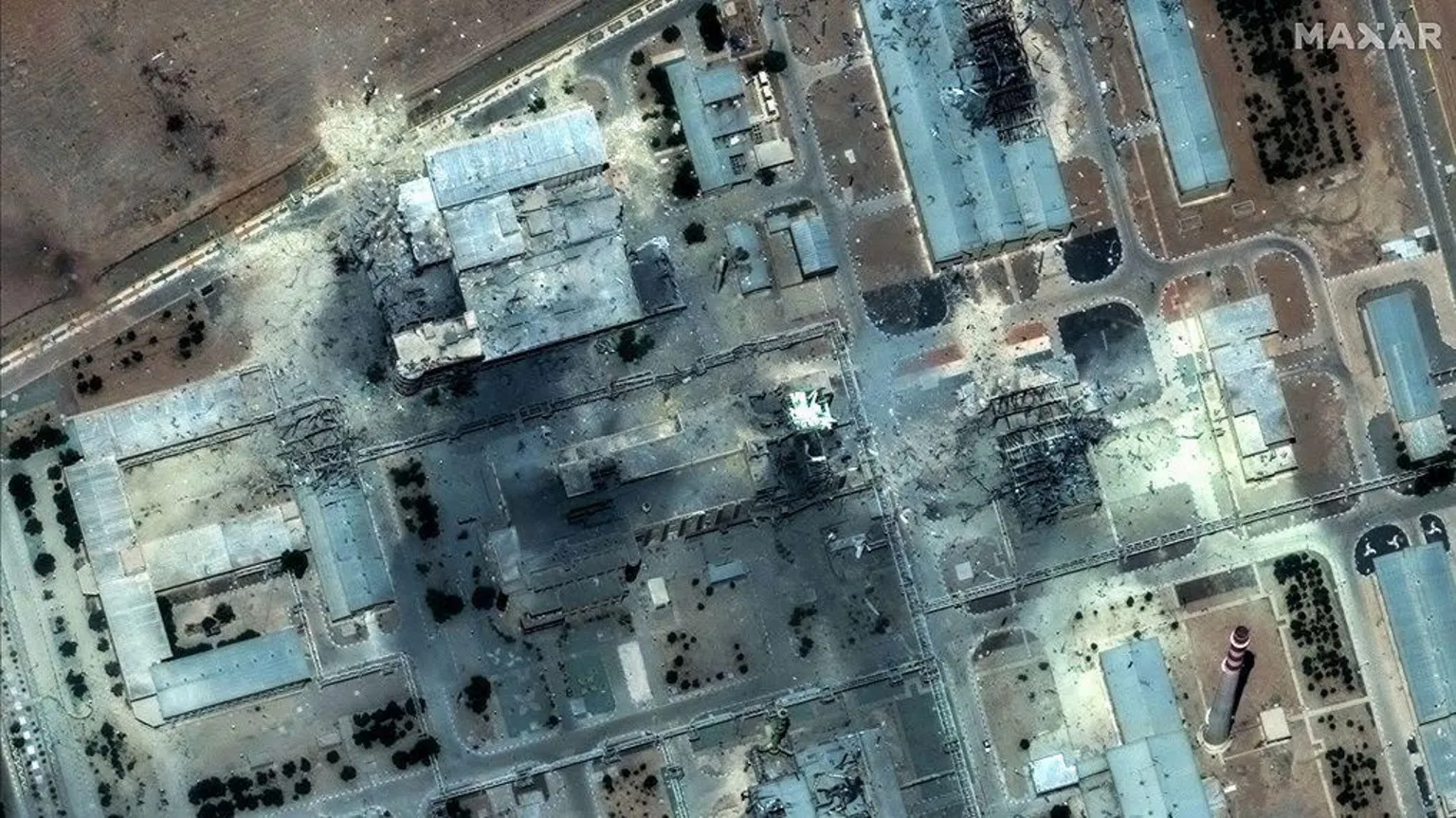 Isfahan foi uma das três instalações nucleares iranianas atingidas por aeronaves e mísseis dos EUA em 22 de junho (Foto: Getty Images)
