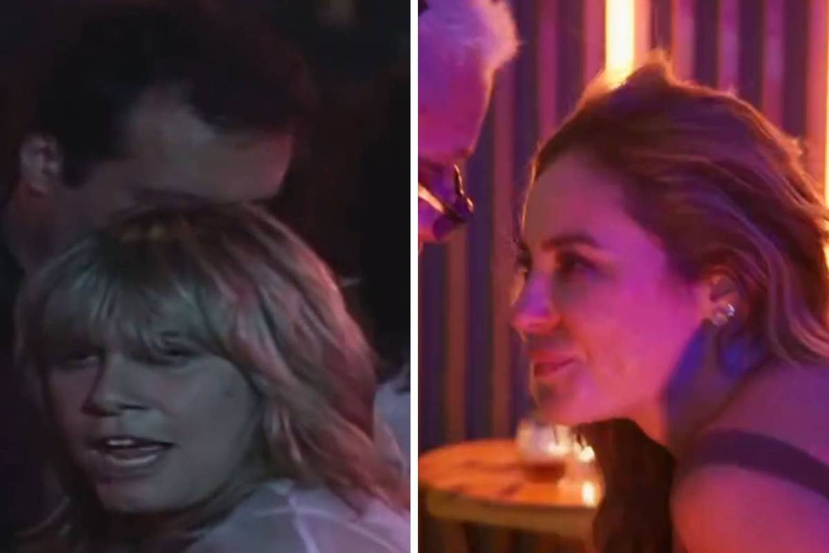 Telespectadores criticam nova cena do 'mambo caliente' em 'Vale Tudo' Renata Sorrah e Paolla Oliveira na cena do 'mambo caliente' (Foto: Reprodução)