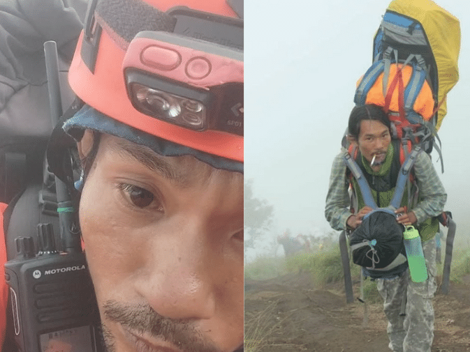 Vaquinha do caso Juliana gera revolta após taxa de 20% sobre doações Agam Rinjani liderou equipe de voluntários que formaram uma rede de solidariedade nas encostas do vulcão indonésio, no monte Rinjani (Foto: Reprodução/Instagram)