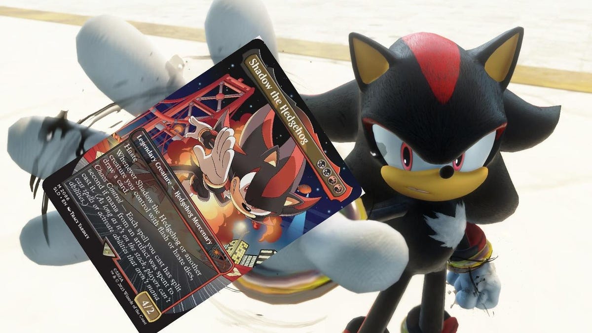 Fãs de Sonic reagem à polêmica do novo lançamento de Magic: The Gathering Foto: Reprodução