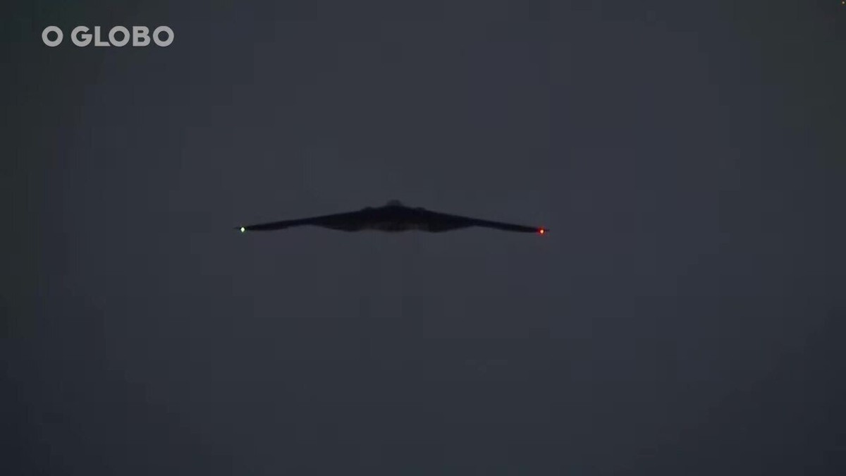 EUA desenvolvem novo avião invisível com inteligência artificial para substituir o atual B-21 Raider — Foto: Força Aérea dos EUA
