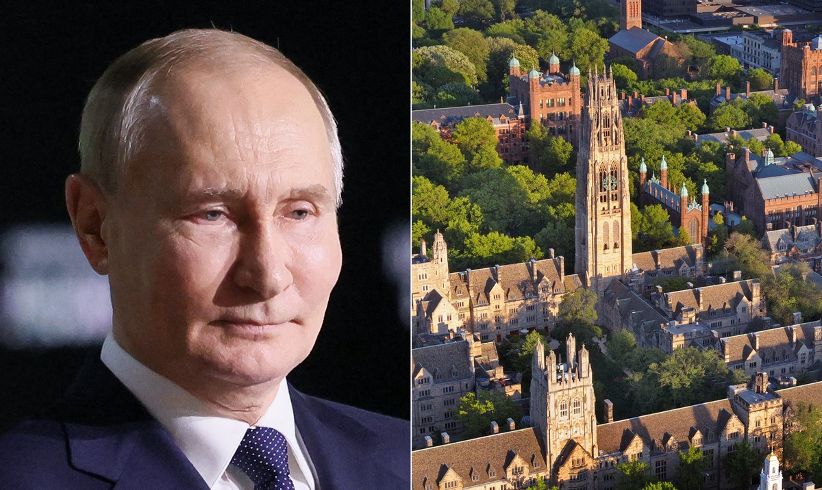 Rússia classifica Universidade Yale como 'indesejável' em nova repressão Governo russo declara a Universidade de Yale, dos Estados Unidos, como 'indesejável' (Foto: Reprodução: AFP / Yale University)