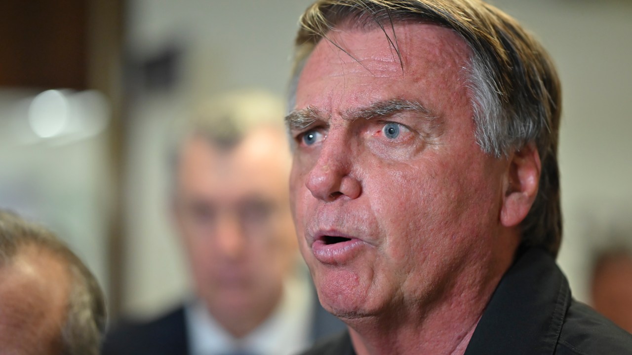 Jair Bolsonaro - 18/02/2025 (Foto: Ton Molina/NurPhoto/Getty Images)