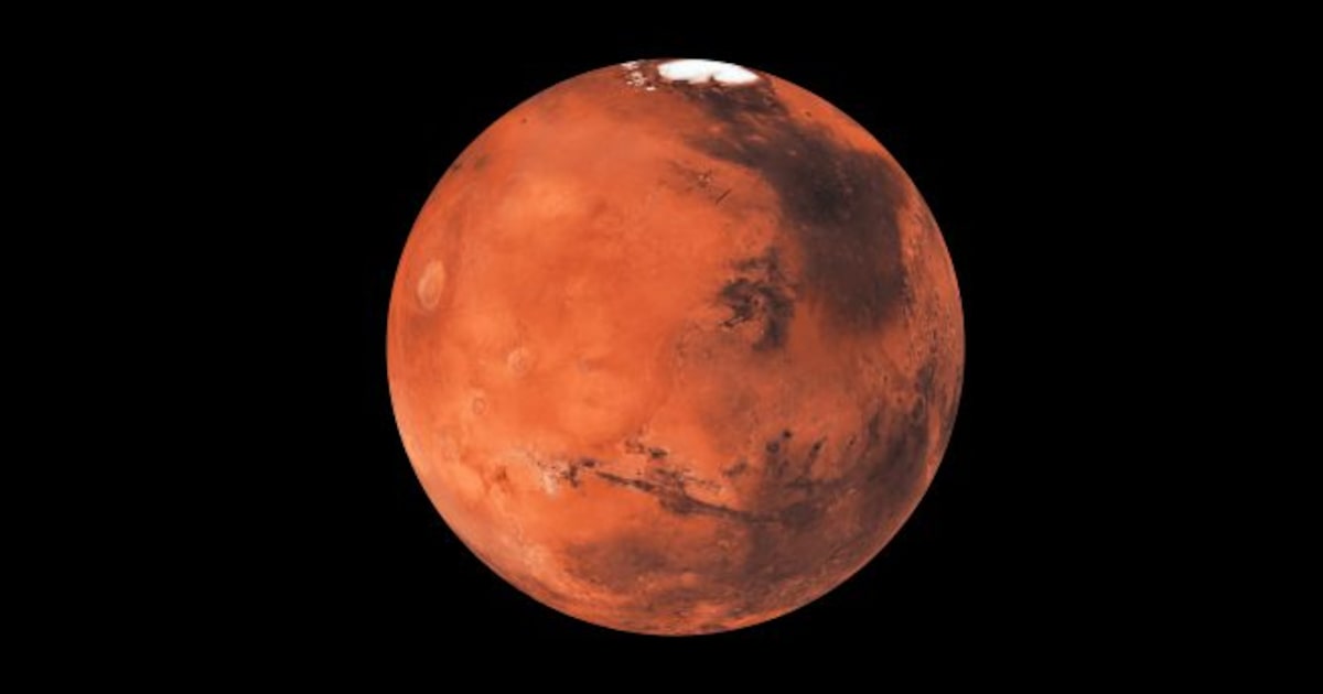 Planeta Marte está logo após a Terra no sistema solar e é conhecido pelo seu solo árido. No entanto, evidências apontam que o planeta já teve água e formas simples de vida. (Foto: Martin Holverda/ Nasa)