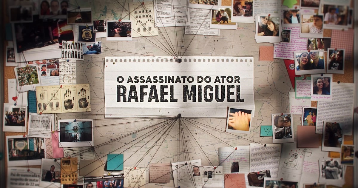 Série 'O assassinato do ator Rafael Miguel' revela detalhes da caçada ao criminoso