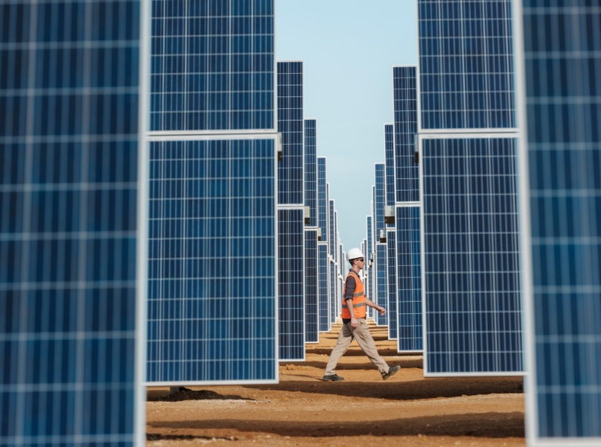 Usina solar da norueguesa Equinor no Ceará: país é apontado por executivos como potencial líder da transição energética global — Foto: Divulgação