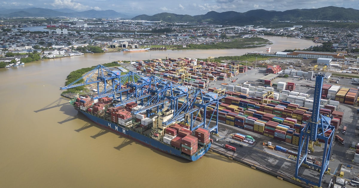 O ano de 2024 foi o terceiro ano mais lucrativo do setor de transporte de contêineres, com US$ 78 bilhões (Foto: Reprodução)