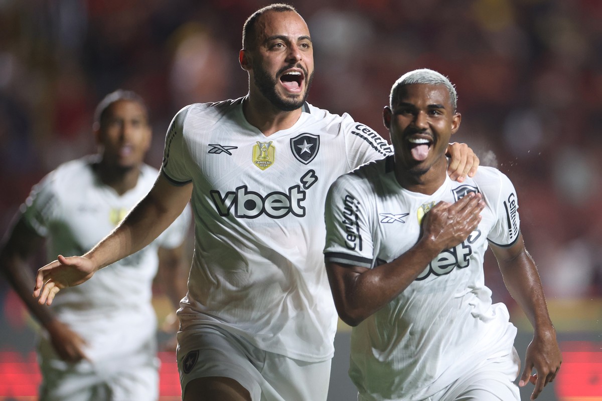 Cuiabano faz gol no fim em vitória do Botafogo (Foto: Vítor Silva/Botafogo)