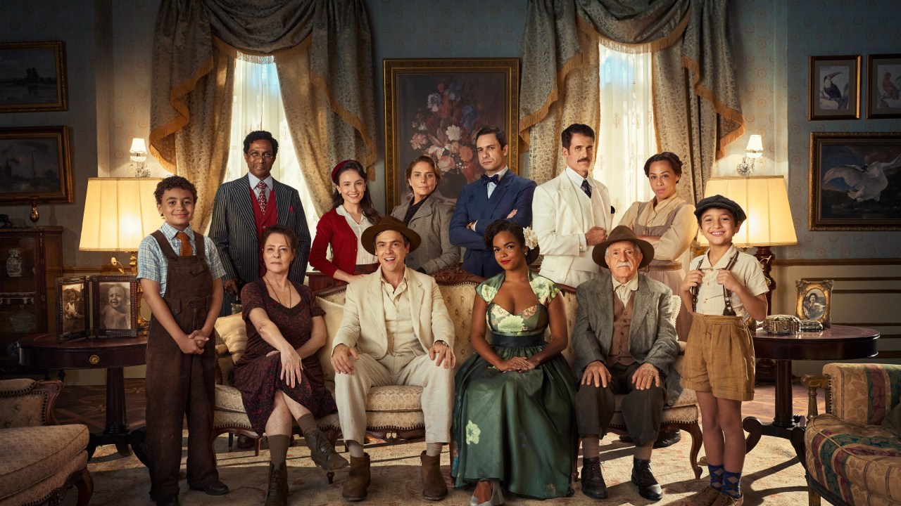 Elenco da novela 'Eta Mundo Melhor', da Globo (Foto: Fábio Rocha/TV Globo)