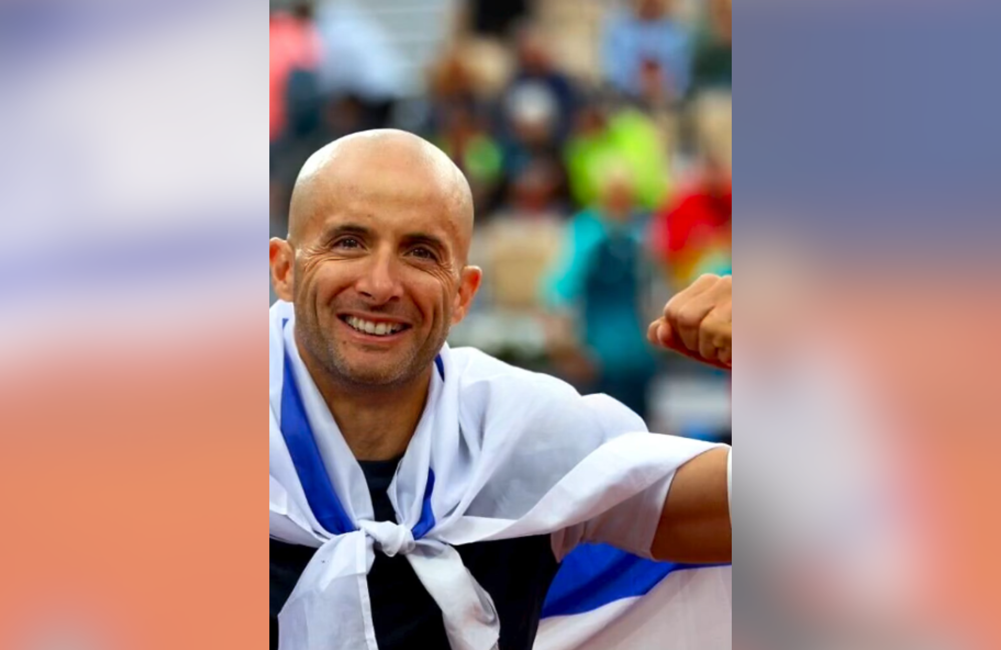 Atleta paralímpico de Israel celebra vitória em Wimbledon com referência bíblica Atleta paralímpico de Israel celebra vitória em Wimbledon com referência bíblica