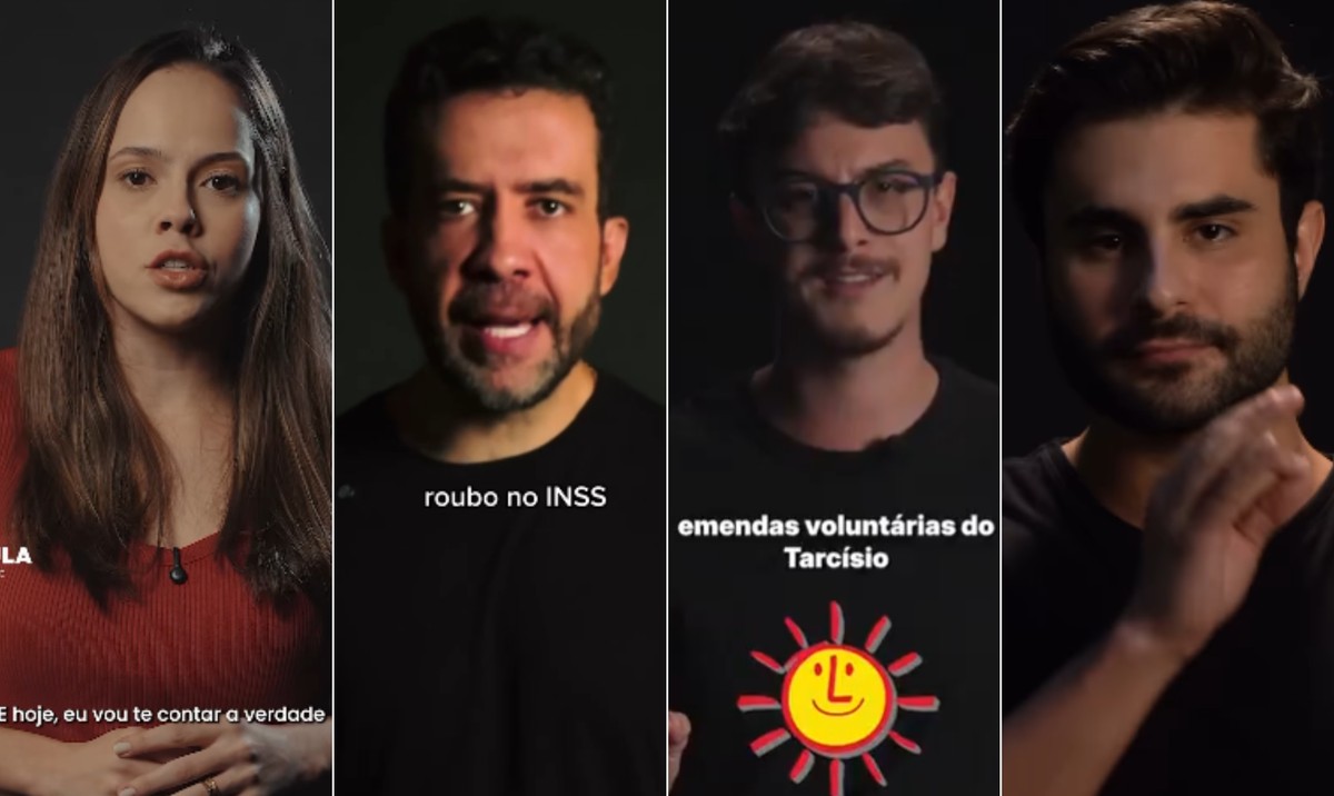 Esquerda adota estilo de vídeos para criticar bolsonarismo e tarifas de Trump Aliados de Lula atacam o bolsonarismo com vídeos no 'estilo Nikolas' (Foto: Reprodução)