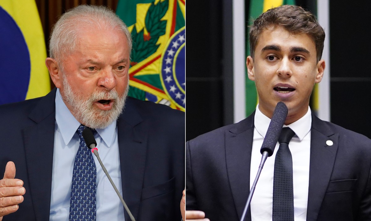 Direita e esquerda intensificam ataques digitais após invasão na Faria Lima Direita usa invasão na Faria Lima para mirar o presidente Lula, enquanto esquerda elege o deputado Nikolas Ferreira como alvo (Foto: Arte O Globo)