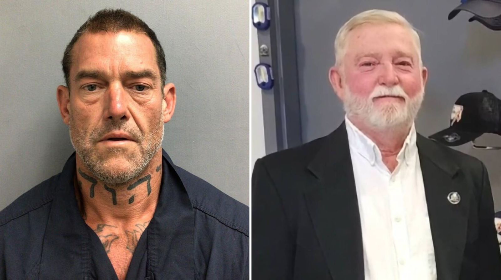 Homem confessa ter crucificado pastor e planeja matar 14 líderes religiosos nos EUA Adam Christopher e o pastor Bill. (Foto: Reprodução/Facebook)