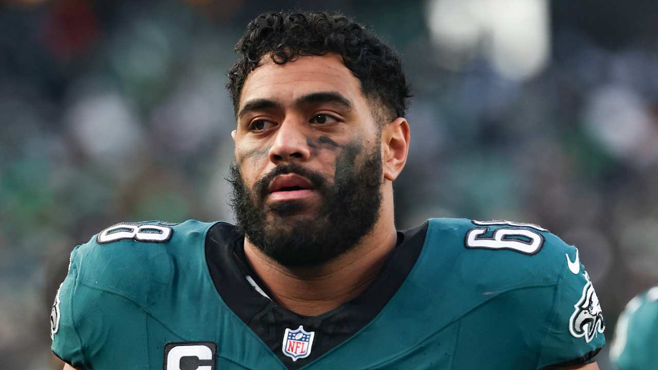 Jordan Mailata afirma que Eagles não defendem título e busca nova conquista Foto: Reprodução/@NFL