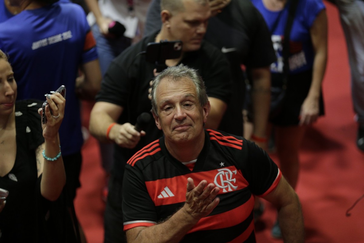 Bap, presidente do Flamengo (Foto: Alexandre Cassiano)