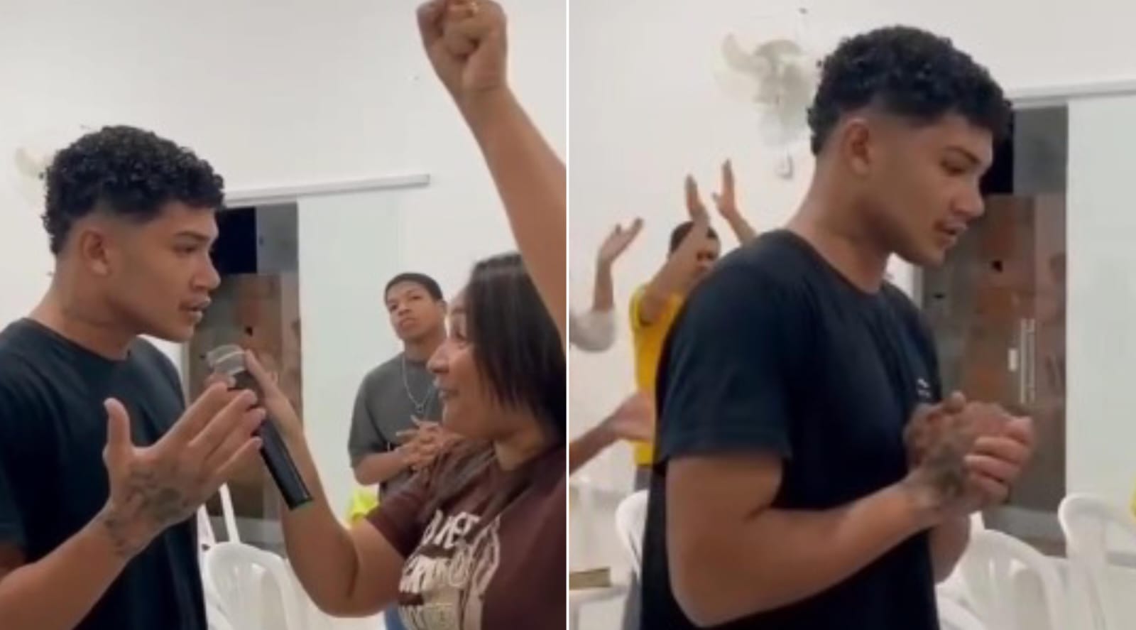 Jovem é assassinado após aceitar Jesus em culto religioso Kaique Santos Fernandes, de 19 anos, foi morto a tiros. (Foto: Reprodução/Instagram/Blog do Eddy)