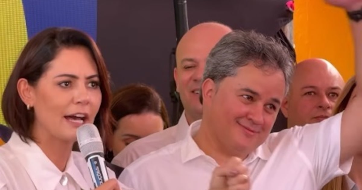 Lula critica apoio de Michelle Bolsonaro a senador em meio a polêmica política Michelle Bolsonaro dá apoio a pré-candidatura de Efraim Filho ao governo da Paraíba (Foto: Instagram/ Reprodução)