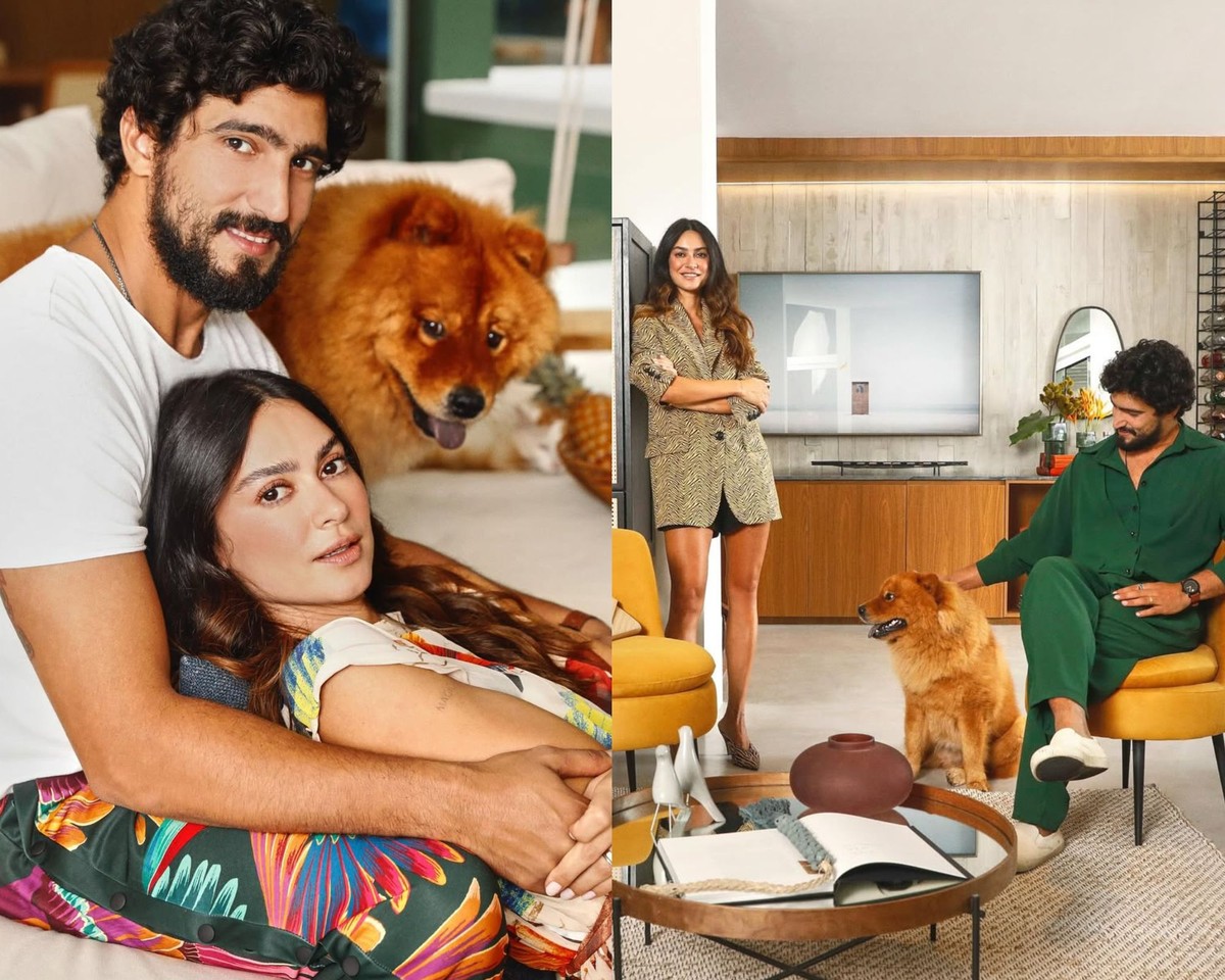 Thaila Ayala e Renato Góes revelam detalhes da decoração de sua mansão Thaila Ayala e Renato Góess mostram detalhes da decoração da casa (Foto: Instagram/Reprodução)
