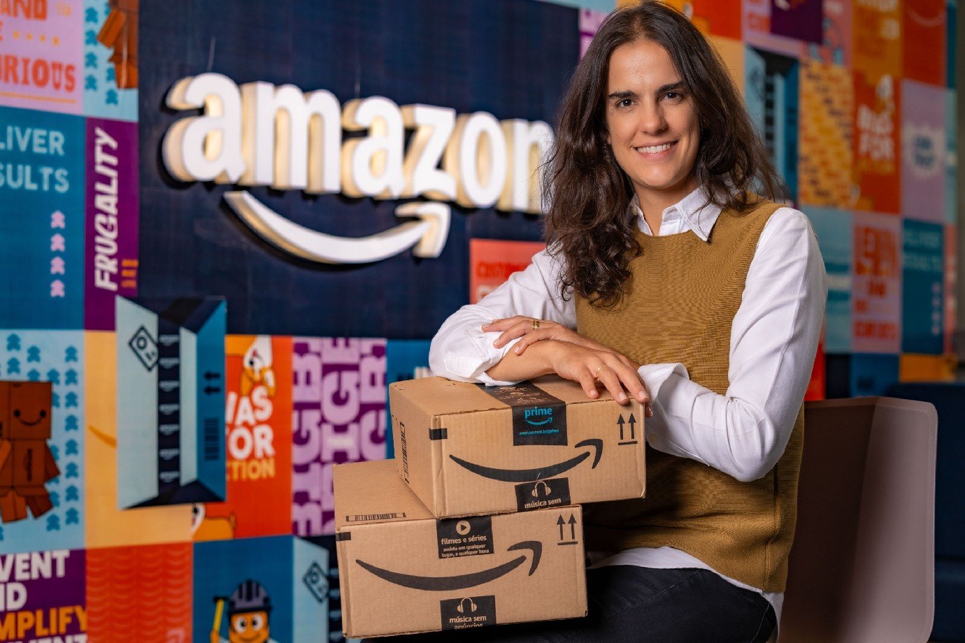 Julia Salles: diretora de Fulfillment by Amazon (FBA), da Amazon Brasil (Foto: Amazon Brasil/Divulgação)
