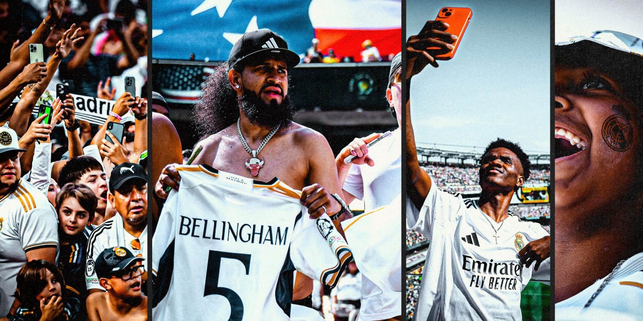 Real Madrid conquista os Estados Unidos com Galácticos e filmes icônicos Foto: Reprodução/The Athletic UK