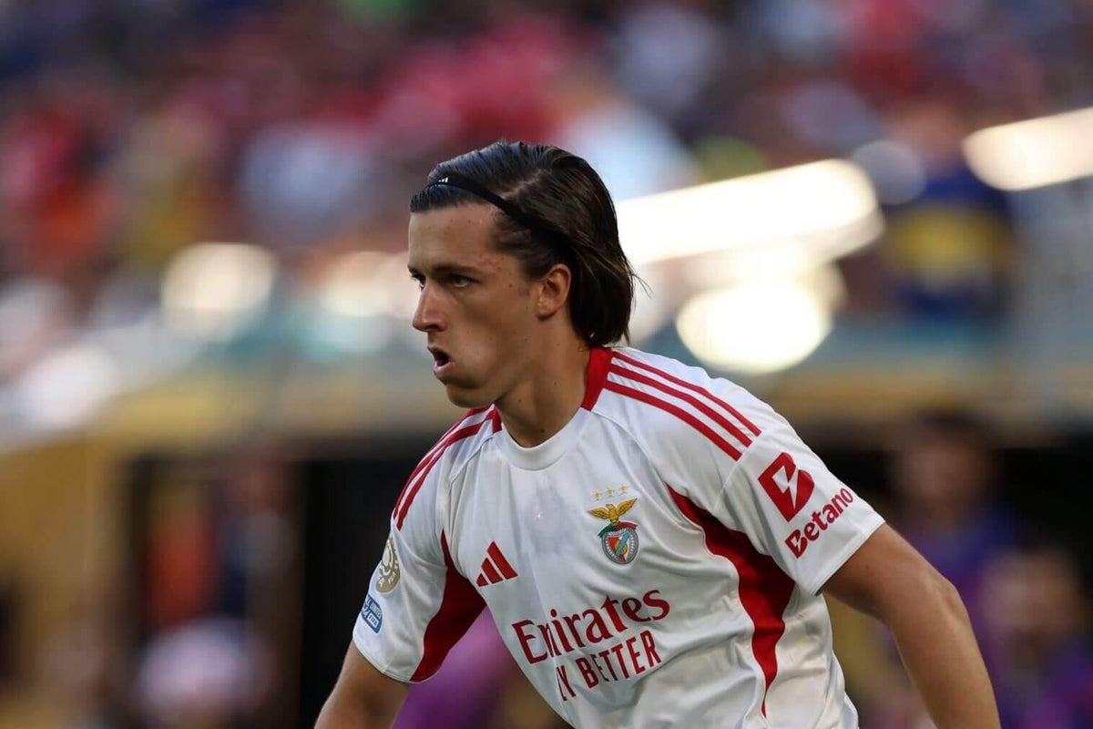 Real Madrid anuncia contratação de Alvaro Carreras junto ao Benfica por €50 milhões Foto: Reprodução/The Athletic UK