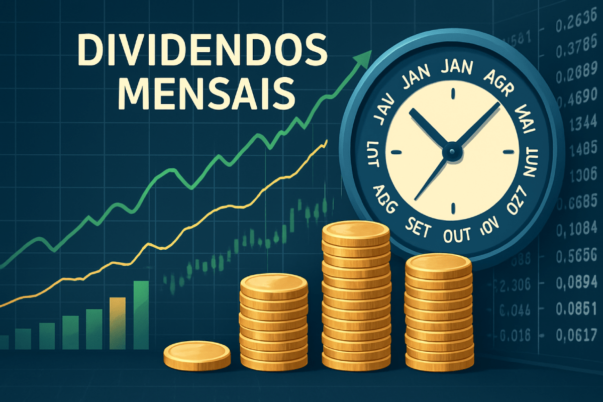 Aumente sua renda com ações que pagam dividendos mensais e saiba como investir Foto: Reprodução
