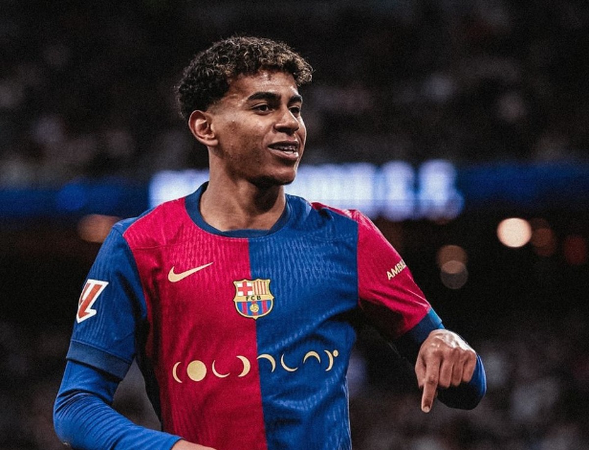 Lamine Yamal organiza festa secreta em Ibiza para celebrar seus 18 anos Lamine Yamal, atacante do Barcelona (Foto: Reprodução/Instagram)