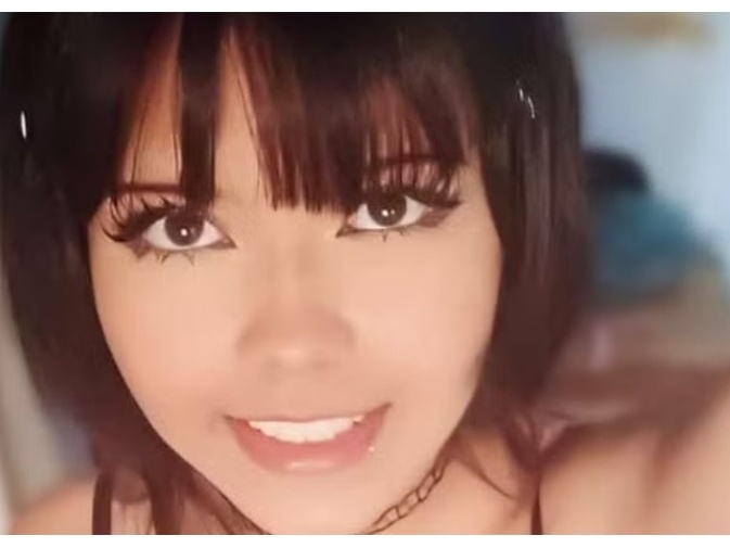 Restos mortais são encontrados em lagoa onde garota foi abandonada em São Paulo Nicolly Fernanda Pogere foi morta pelo ex-namorado (Foto: Reprodução)