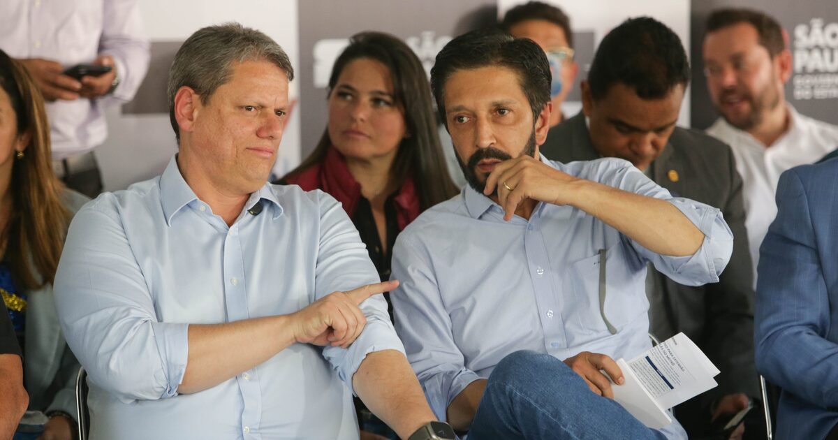 Ricardo Nunes tem repetido estratégia do governador Tarcísio de Freitas na Prefeitura de São Paulo (Foto: TIAGO QUEIROZ/ESTADÃO)