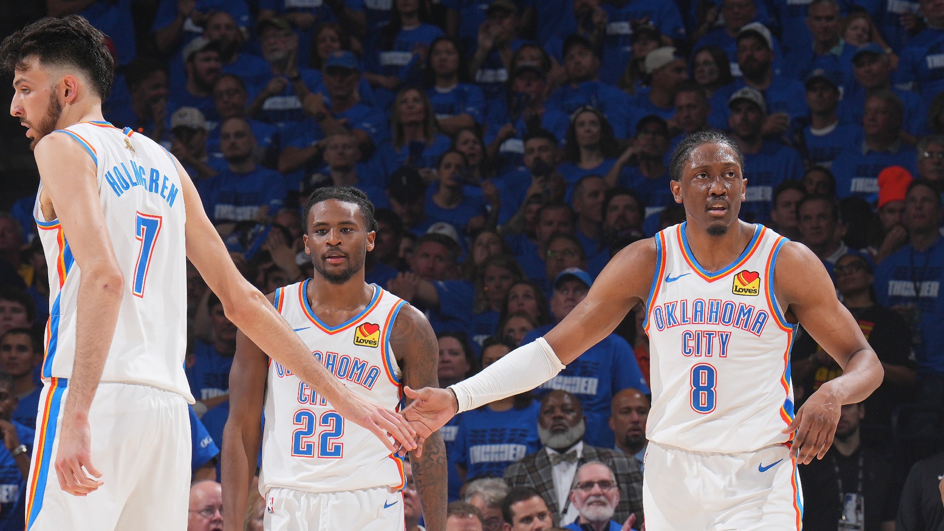 Thunder se aproxima da conquista do primeiro título da NBA Foto: Reprodução/@NBA