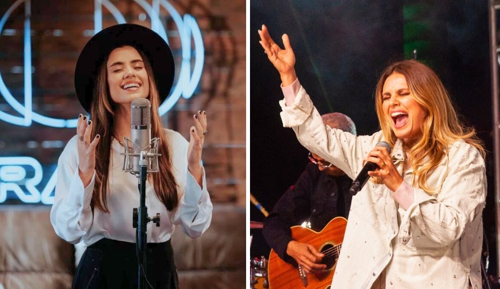 Festival Gospel traz grandes nomes da música evangélica à Bahia Isadora Pompeo e Aline Barros são atrações confirmadas no Festival Gospel de Irecê. (Foto: Divulgação)