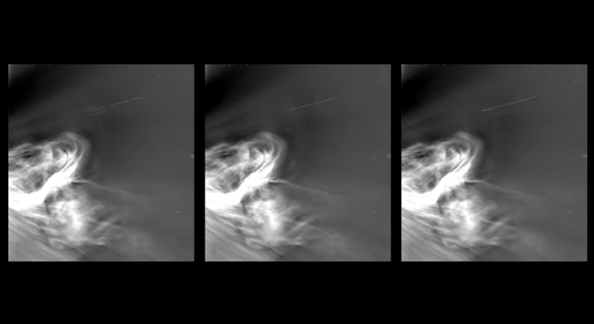 Nasa revela imagens impressionantes da sonda na maior aproximação do Sol Sonda Parker Solar — Foto: NASA GSFC/CIL/Brian Monroe