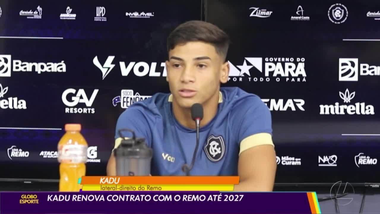 Lateral revelação do Remo deve fechar contrato com o Botafogo em breve Foto: Reprodução