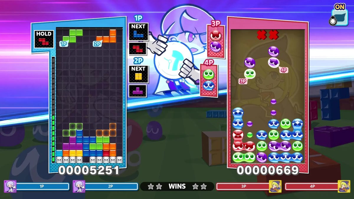 Desbloqueie todos os personagens e skins com este código de Puyo Puyo Tetris 2S Foto: Reprodução