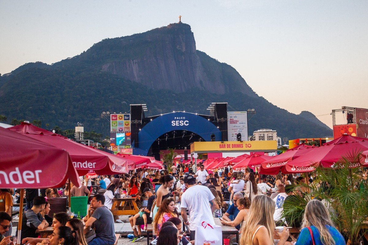 Rio Gastronomia reúne mais de 35 restaurantes premiados e novatos no evento Público no Rio Gastronomia 2024 (Foto: Bruno Kaiuca)