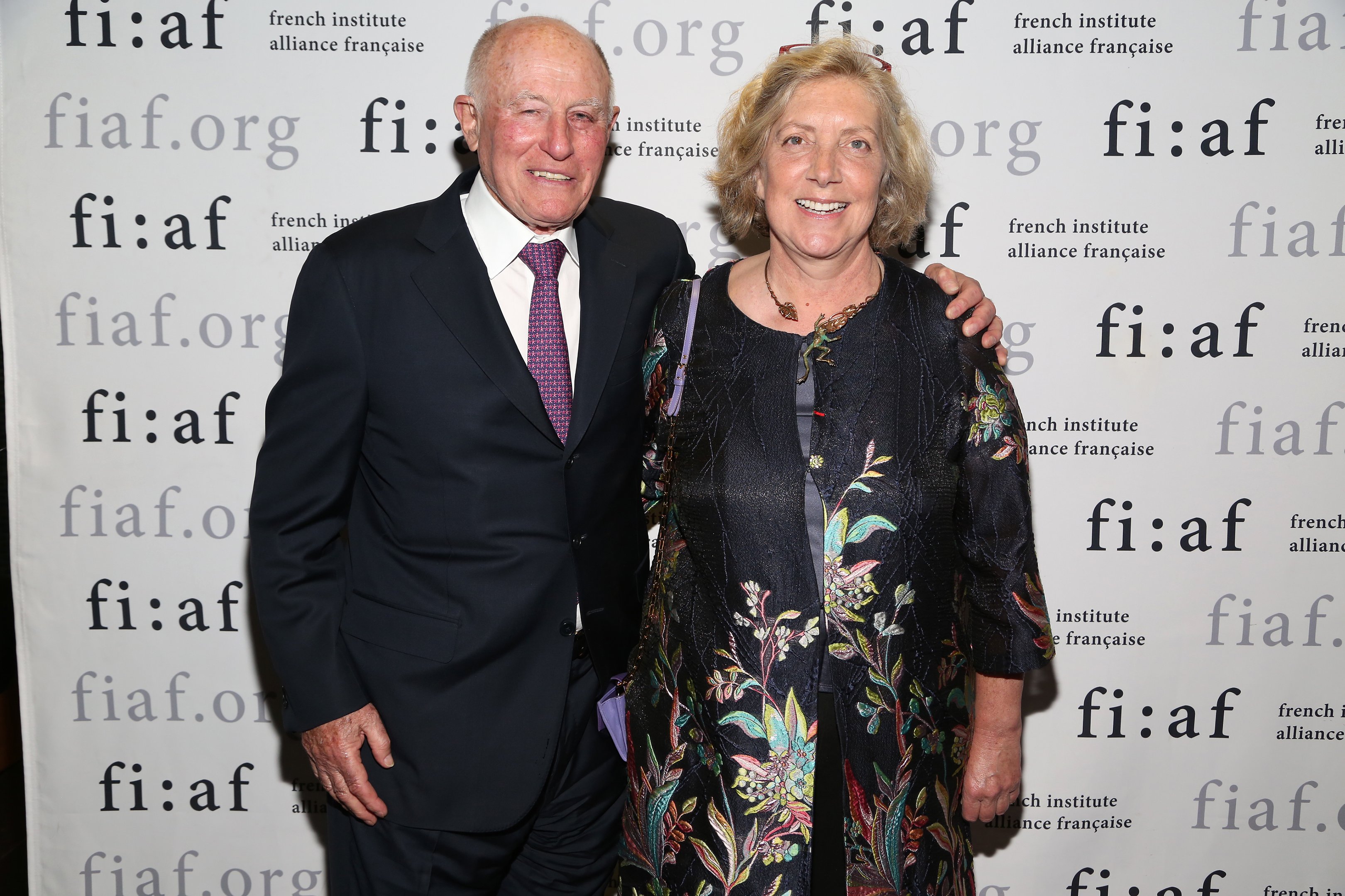 Empresário revela como faturar bilhões começando do zero e alcançando o sucesso George Gellert e a CEO da D'Artagnan, Ariane Daguin: executivos participaram do Art de Vivre 2019 do French Institute Alliance Française no Le Skyroom, em Nova York. (Foto: Sylvain Gaboury/Patrick McMullan/Getty Images)