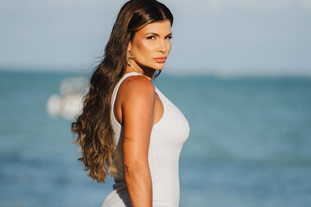 Danúbia Rangel é presa após dar à luz em maternidade no Rio de Janeiro Danúbia de Souza Rangel, ex-mulher do traficante Nem da Rocinha (Foto: Reprodução)