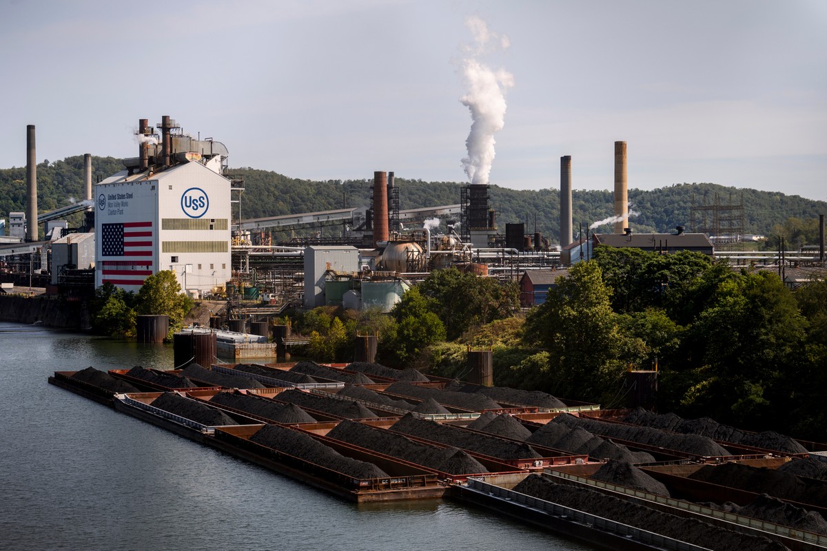 US Steel foi comprada pela japonesa Nippon Steel por US$ 14,1 bilhões após meses de negociações (Foto: Bloomberg)