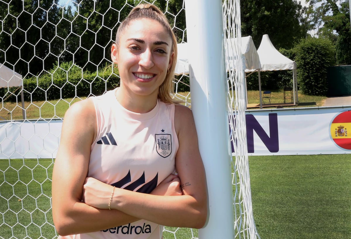 Seleção feminina destaca modelo de jogo único no cenário mundial Olga Carmona, na terça-feira no estádio Juan Antonio Samaranch, em Lausana. (Foto: PEPE ANDRES/DIARIO AS)