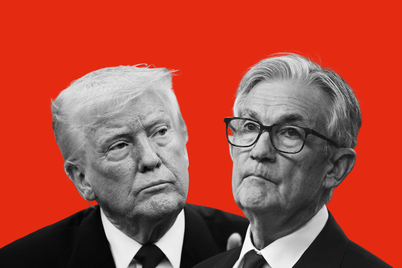 Trump x Powell: presidente americano intensifica ataques ao chefe do Federal Reserve (Foto: Getty Images)