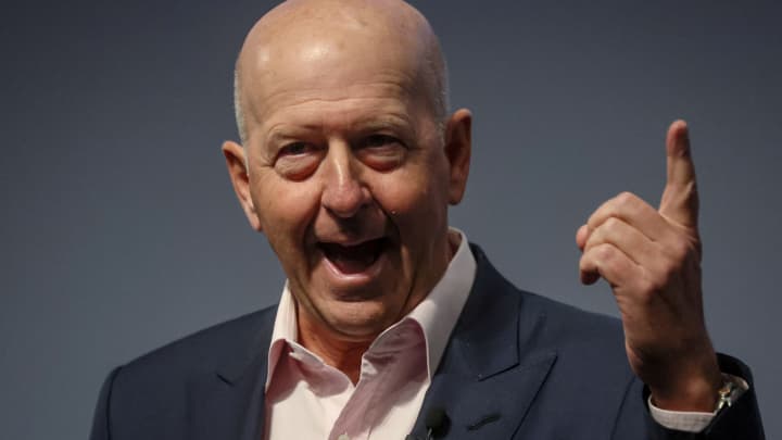 O CEO do Goldman Sachs, David Solomon, fala durante o Goldman Sachs Investor Day na sede do Goldman Sachs em Nova York, EUA, em 28 de fevereiro de 2023. (Foto: Brendan Mcdermid | Reuters)