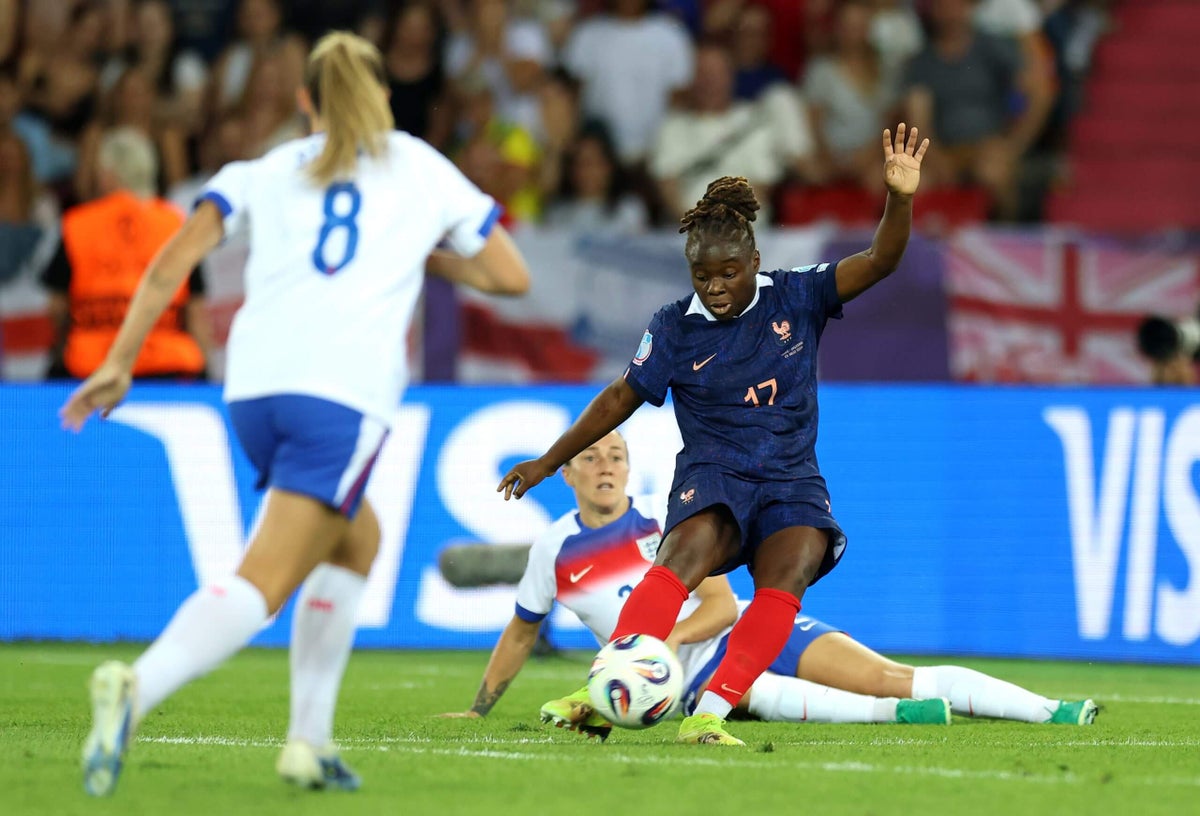 França supera Inglaterra por 2 a 1 e encerra recorde de Wiegman na Euro Foto: Reprodução/The Athletic UK