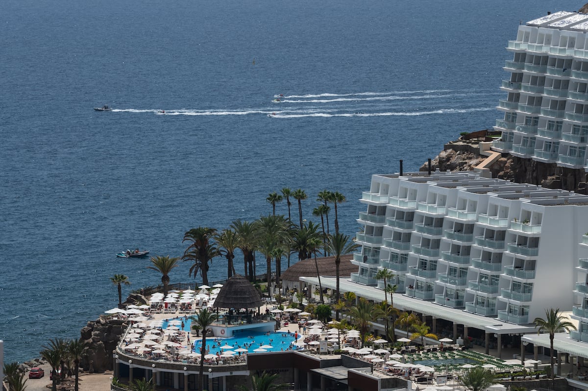 Panorâmica de um hotel em Gran Canaria, o passado 28 de junho. (Foto: Marcos del Mazo / LightRocket / Getty Images)