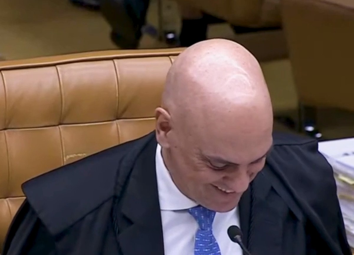 Ministro do STF Alexandre de Moraes (Foto: Reprodução/TV Justiça)