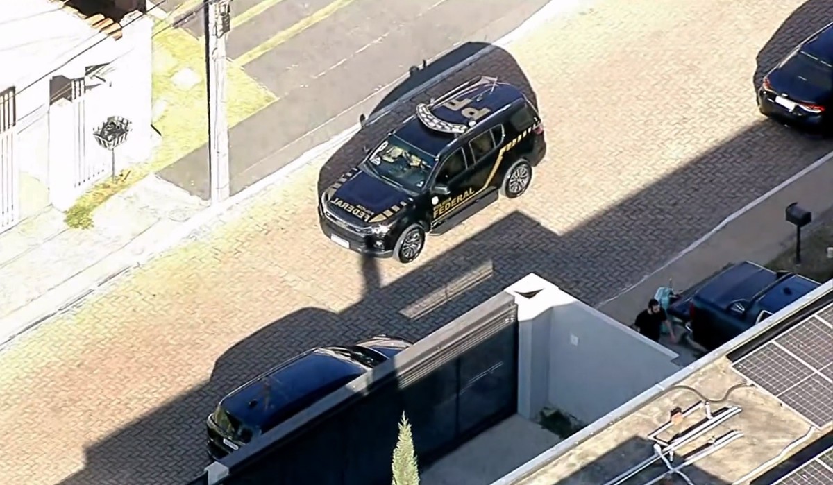 Bolsonaro é alvo de operação da Polícia Federal (Foto: Reprodução TV GLOBO)