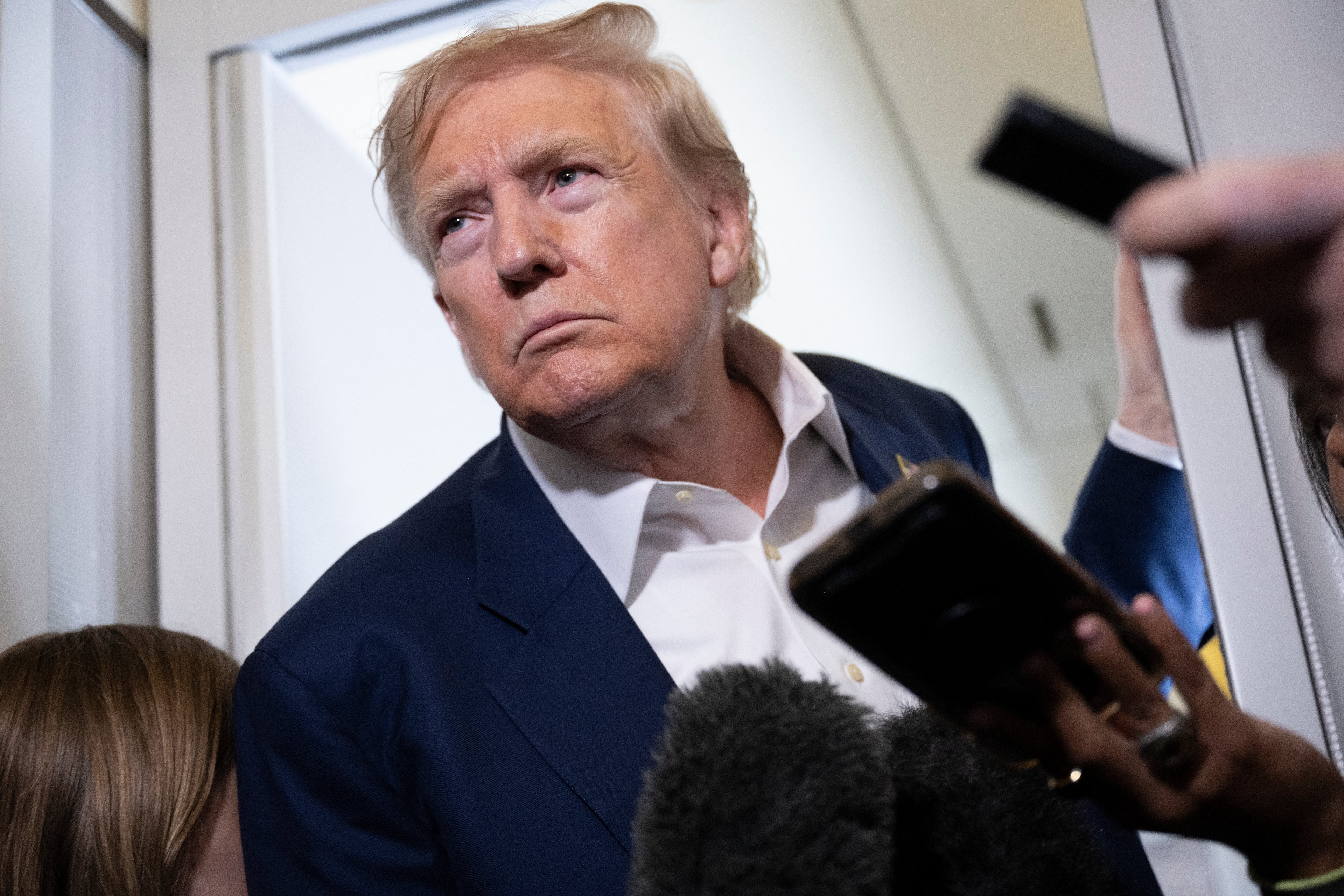 Trump define prazos para novas tarifas que impactam exportações do Brasil Donald Trump, presidente dos Estados Unidos, durante entrevista coletiva em 29 de julho (Foto: Brendan Smialowski/AFP)