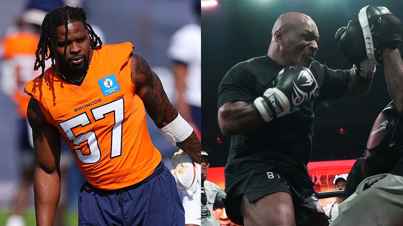Dre Greenlaw se destaca em campo com estilo agressivo comparado a Mike Tyson Foto: Reprodução/@NFL