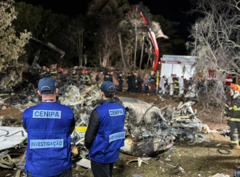 Piloto aponta falha que pode ter causado queda de avião da Voepass Acidente com avião da Voepass matou 62 pessoas (Foto: Divulgação/Cenipa)