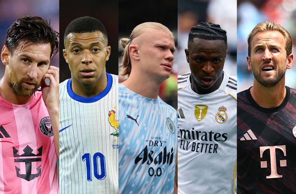 Jogadores mais bem pagos da Copa do Mundo de Clubes revelam suas fortunas Os jogadores mais bem pagos da Copa do Mundo de Clubes (Foto: Reuters)
